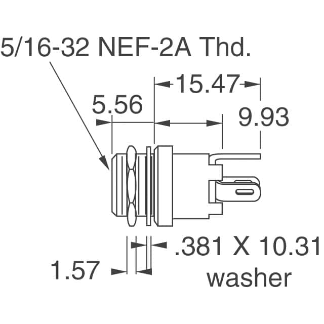 722A Switchcraft Inc.  Power Connectors